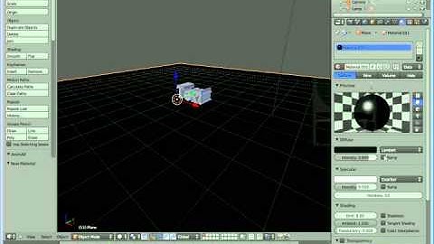 how to create falling text in blender 2.6
