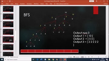 Penjelasan Coin Change Problem BFS dan DFS