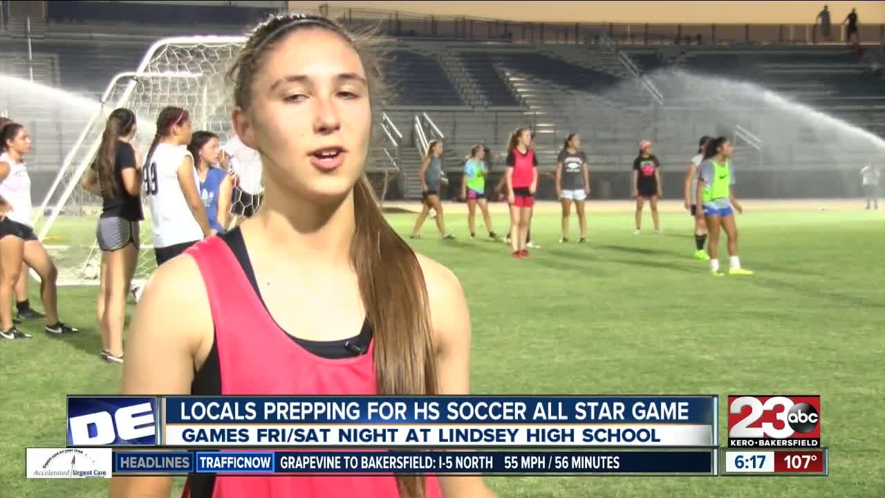 Locals girls prepping for Central Valley high school soccer all star