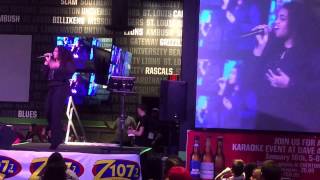 Audri Sings Karaoke Kelly Clarkson, A Moment Like This.