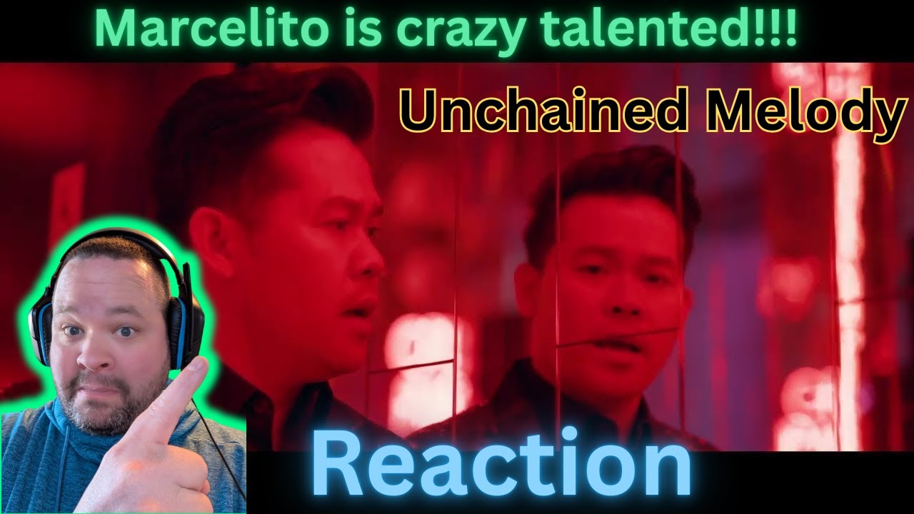Marcelito Pomoy - Unchained Melody (Official Video) Reaction!! Wowsers!
