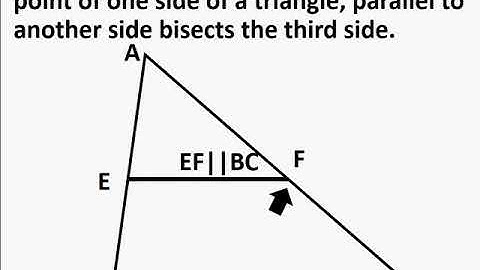 Geometry – Triangle Midpoint Theory – English