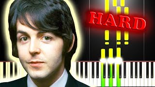 THE BEATLES - LET IT BE - Piano Tutorial chords