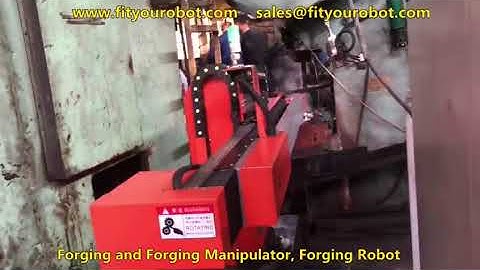 01FITYOU Forging and Forging Manipulator, Forging Robot, Red punching Manipulator