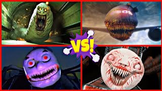 THOMAS TRAIN EATER 🆚 CHOO CHOO CHARLES 🆚 INFECTED SKY CURSED THOMAS - Tiles Hop EDM Rush screenshot 2