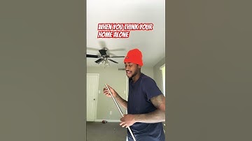 When you think your home alone! #funny #comedy #content #shortsfeed #music #home #shorts #explore