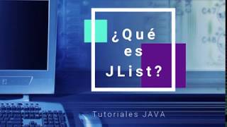 ¿Qué es JList