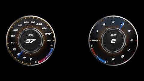 Digital Instrument Cluster with Qt