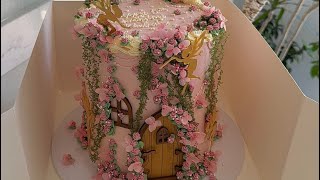 My Most Viral Cake…🧚‍♀️🍄🌸💐🌷🌿🍃✨