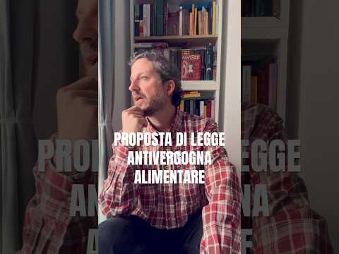 Proposta di legge antivergogna alimentare