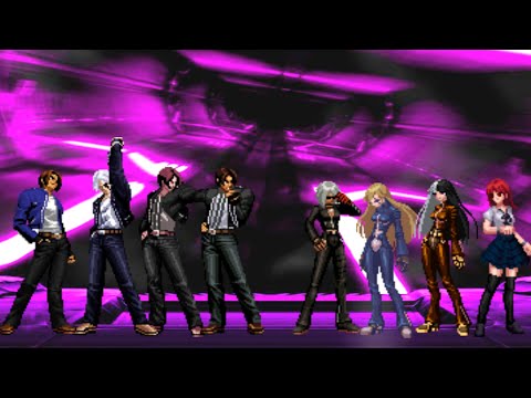 Kyo Team VS Kula Team KOF MUGEN