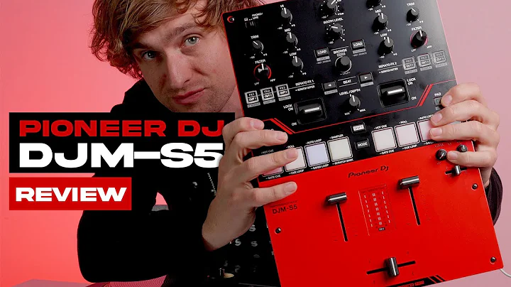 Pioneer DJ DJM-S5 Review & Walkthrough - IT'S RED & SEE-THROUGH!