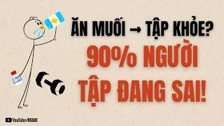 Dùng Muối Trước Khi Tập Sự Thật Sinh Học Khiến Nhiều Người Tập Hiểu Sai