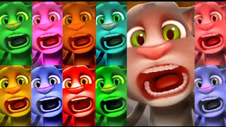 My Talking Tom Videos Funny |  Talking Tom Colors Pocoyo | talking tom cat colors video funny😆🤯