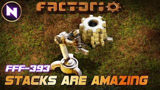 STACKING; Changing All End Game Designs | Factorio DLC "Space Age" | FFF-393 Bulk Inserter screenshot 5