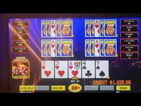 High Stakes Super Hot Roll Poker! $25 Spins & Massive Multipliers