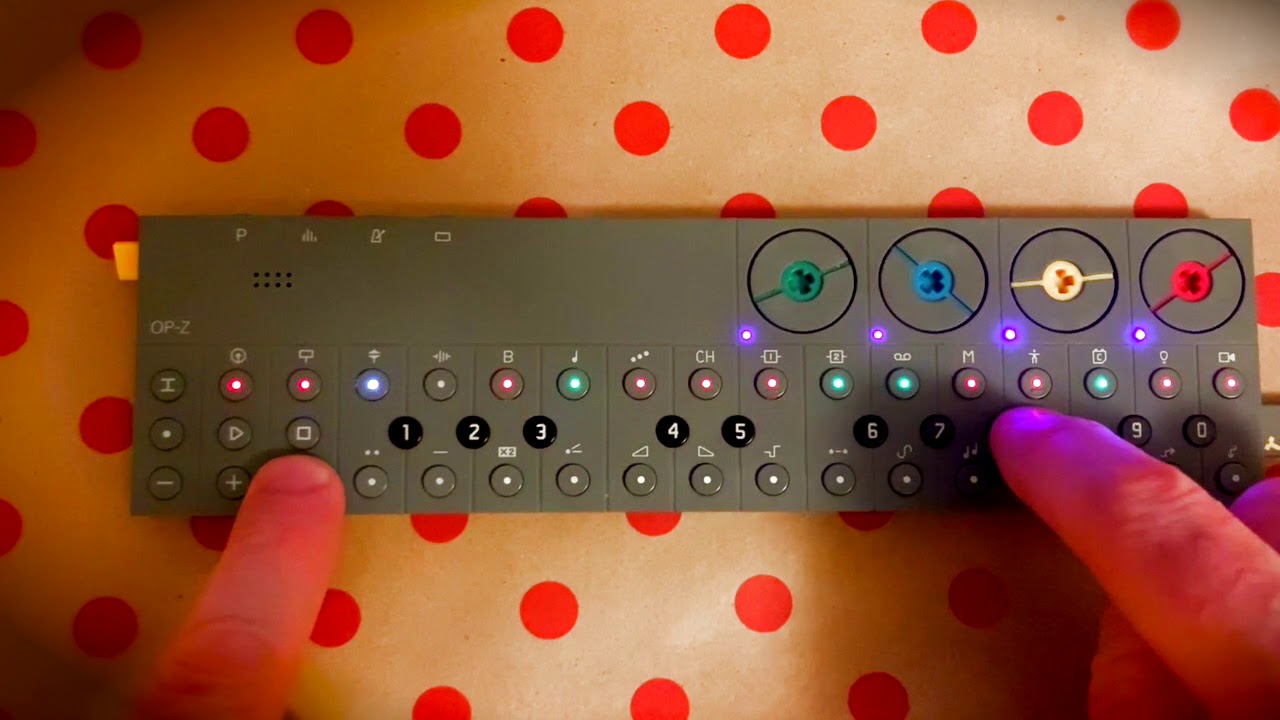 Teenage Engineering OP-Z tune 'Power Up' - basstronica jam