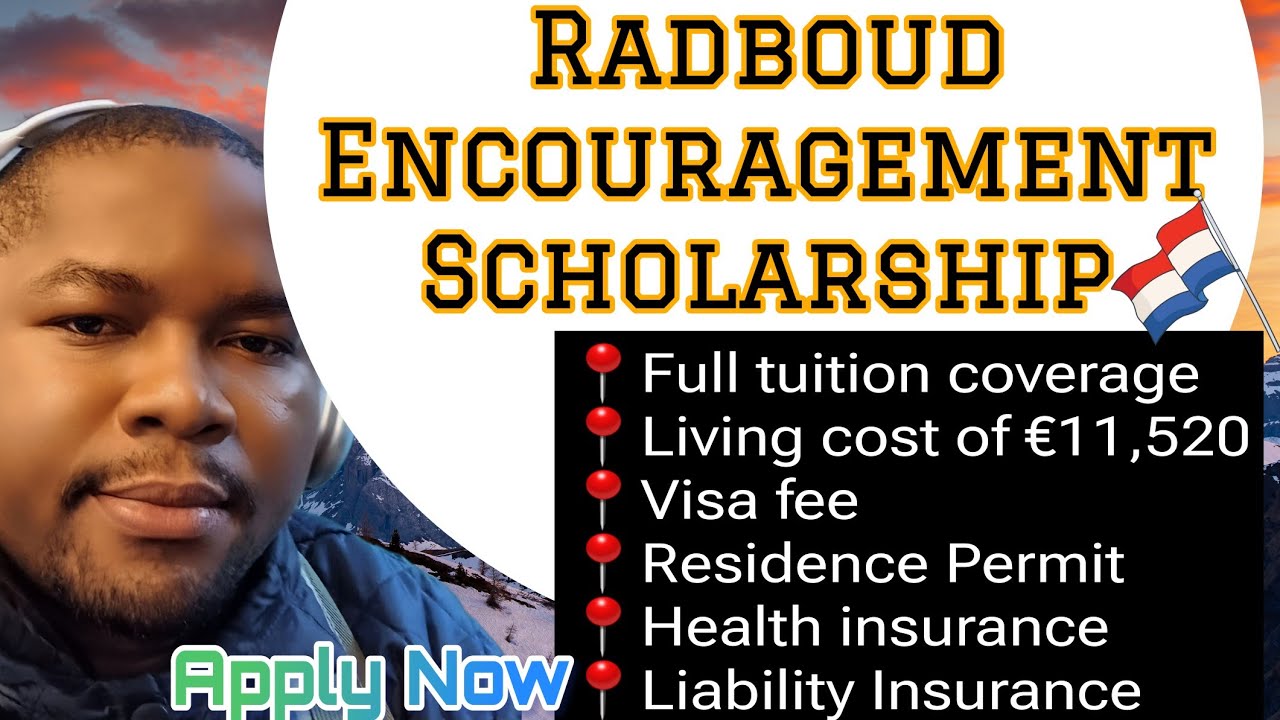 Radboud Encouragement Scholarship | Full Tuition Fee | €11,520 Stipend ...