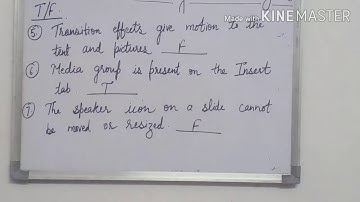 Class 6th/ Ch-6/Animating Text and Objects/ Book Work