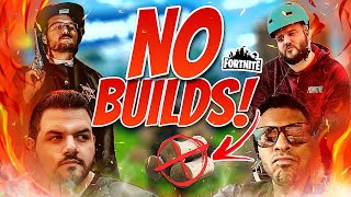 FORTNITE BUT THERE'S NO BUILDING & @CouRageJD TRIES TO GET ME TO FALL TO MY DEATH ☠