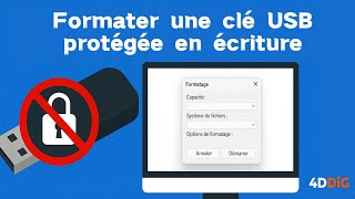 Comment Formater Une Clé Usb Protégée En Écriture Sous Windows 1110 ?