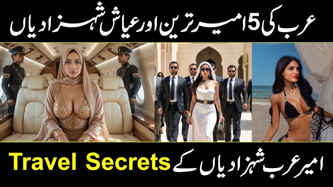 Top 5 Richest Arab Princess Travel Secrets REVEALED | urdu cover - YouTube