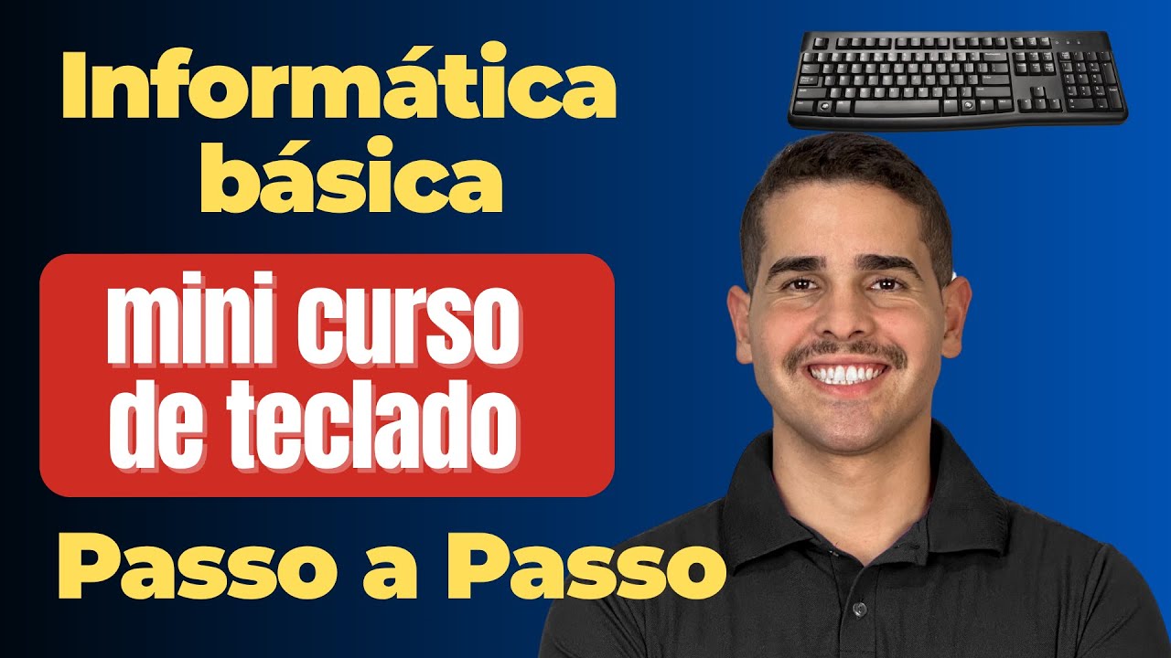 Como usar o teclado do computador de forma fácil | PASSO A PASSO Informática Básica