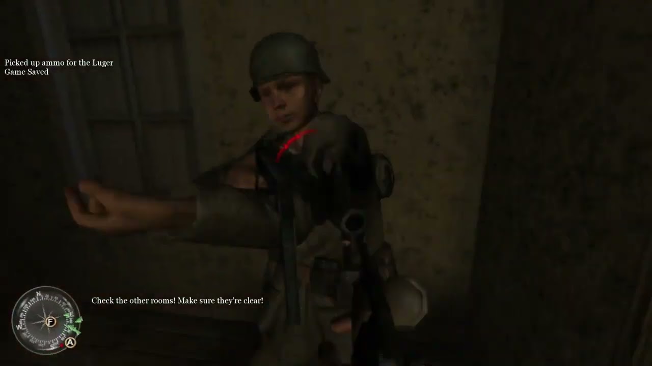 Call of Duty 2 gameplay (XBox 360)