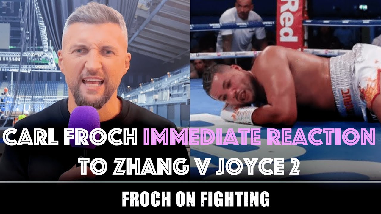 "That could be THE END of Joe Joyce." Carl Froch reacts to Zhang KOing
