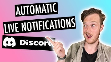 Automatic LIVE notifications for DISCORD