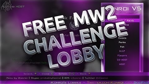 [RGH] MW2 TU8/1.14 iKonroi v5 + Download [Free XP & Unlock All Lobbies]