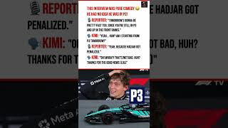 Kimi had absolutely NO idea he was starting P3  #f1 #formula1