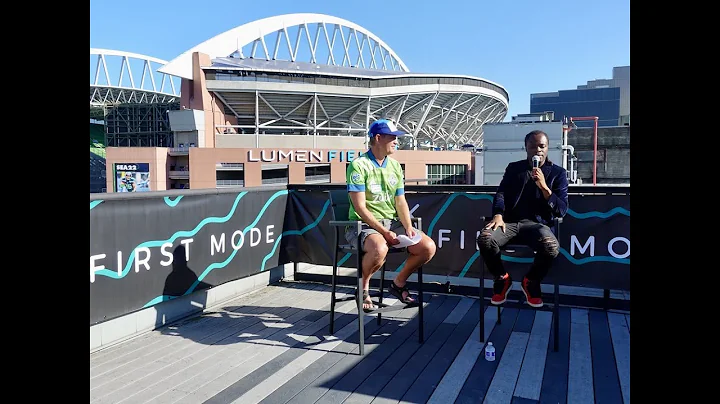 Sounders legend Steve Zakuani interview at GeekWire Sounders Day 2022