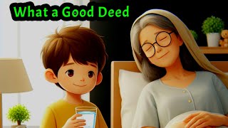What a good deed ! an educational story for kids | Bayazid Bastami