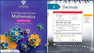 Cambridge International Mathematics learner&#39;s book 8, Exe 4.3