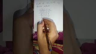 LCM 25, 30 and 45 by division method 🥰