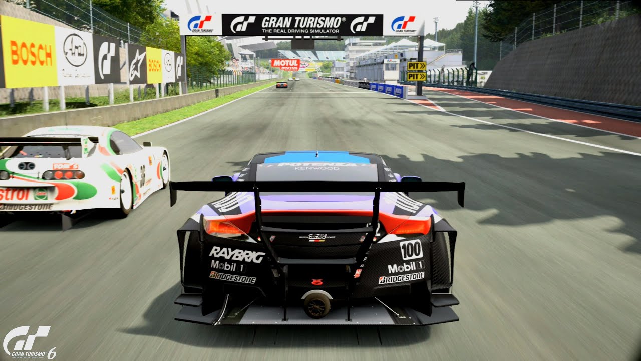 Gran Turismo 6 | Honda HSV-10 Raybrig '12 - Mid-Field Raceway 'Gameplay [4KPS3]