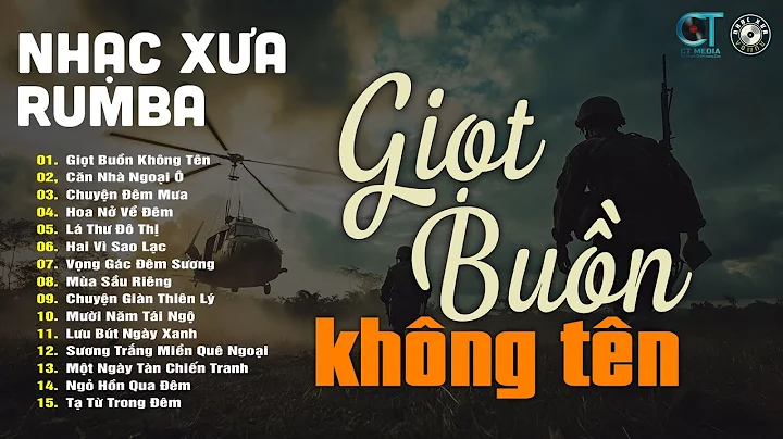 Nhạc Xưa Rumba Hiếm Có Vô Cùng | GIỌT BUỒN KHÔNG TÊN, Lk Nhạc Lính Xưa, Nhạc Xưa 1975 Hay Bất Hủ