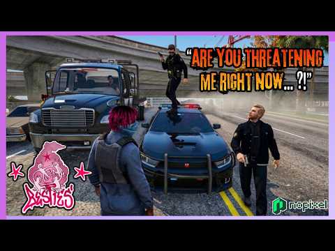 🥵Things Get Heated When Vidal Confronts PD For Helping Tow Worker I BESTIES I NoPixel 4.0 GTA RP
