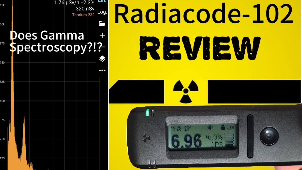 Radiacode-102 Review|The Best Geiger Counter? - YouTube