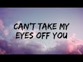 Cant Take My Eyes Off You - Frankie Valli and The 4 Seasons (Lyrics)