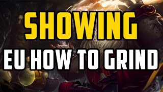 Information Imaqtpie - Showing EU How to Grind Guide