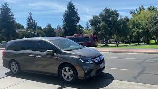 San Joaquin RTD Bus 40 Local using an express bus Sept 7 