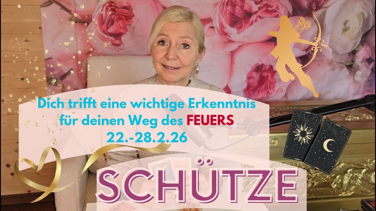 SCHÜTZE - Dieser Aspekt der Klarheit bringt dich nach vorn💖✨💎😇22.-28.02.26