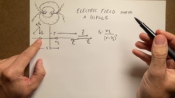 Approximation of the Electric Field due to a Dipole