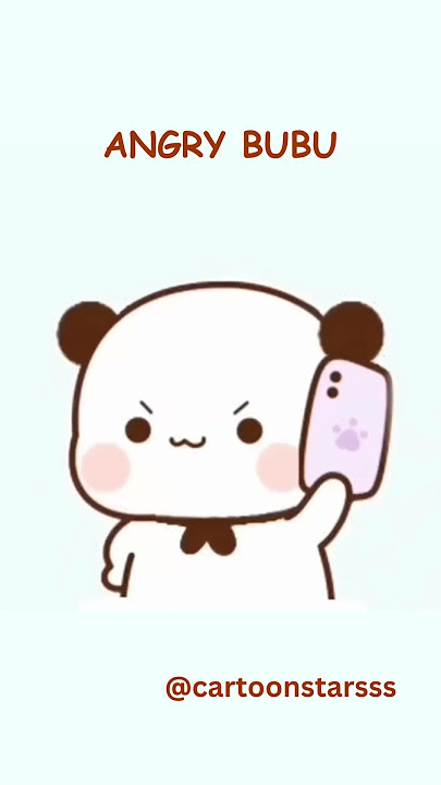 Angry Bubu 😡 | Bubu Dudu Cuties #shorts #bubududu #peachgoma #milkmocha #couple #angry #relationship