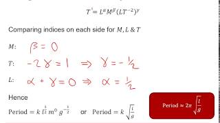 MEI Mechanics (a): Dimensional analysis 1-4