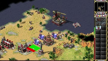 Red Alert 2 SOVIET CAMPAIGN - Mission 10 (Weathered Alliance) - HARD LEVEL (Simple Winning)