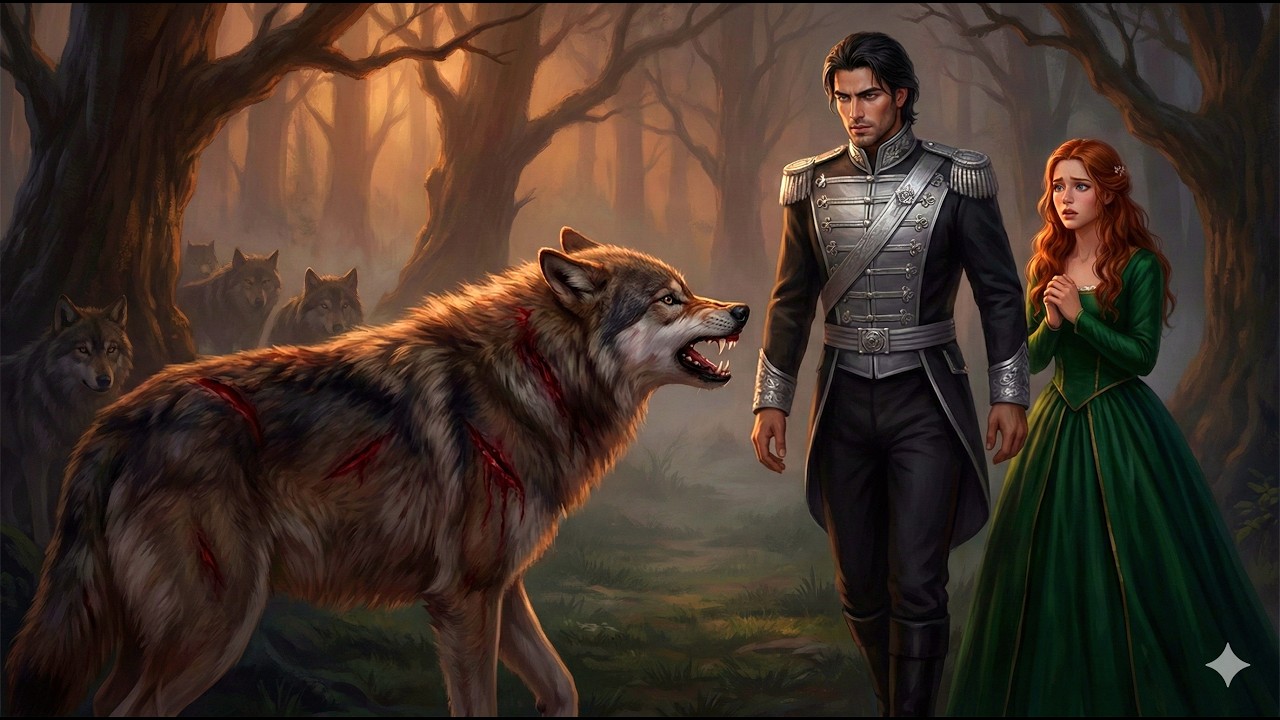Her Bleeding Wolf Snapped at the Whole Pack… Then Softened When the Alpha King Came Close