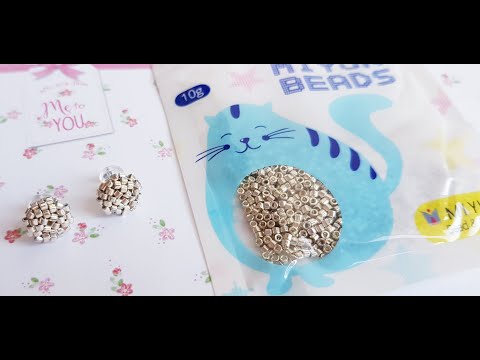 СЕРЬГИ ИЗ БИСЕРА